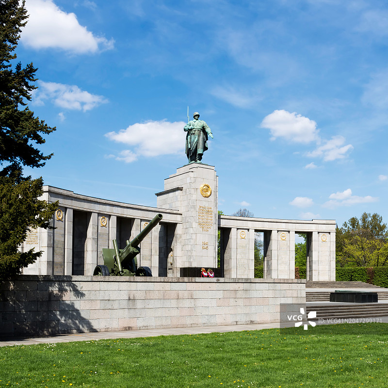 柏林的苏联战争纪念碑图片素材