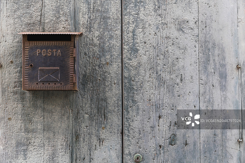 老式邮箱图片素材