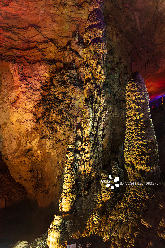 中国黄龙洞图片素材
