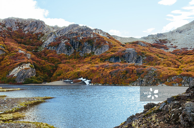 阿劳卡尼亚的秋天图片素材