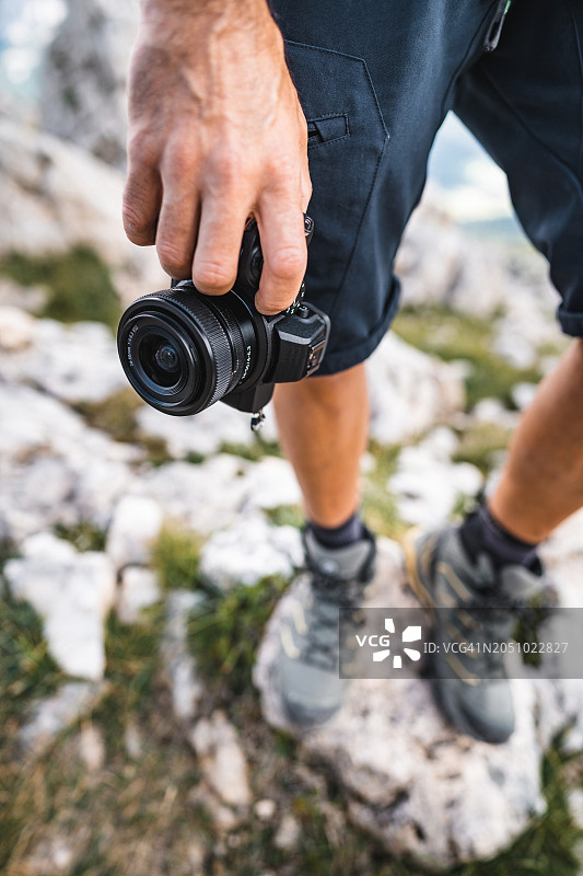 摄影师拍摄中图片素材