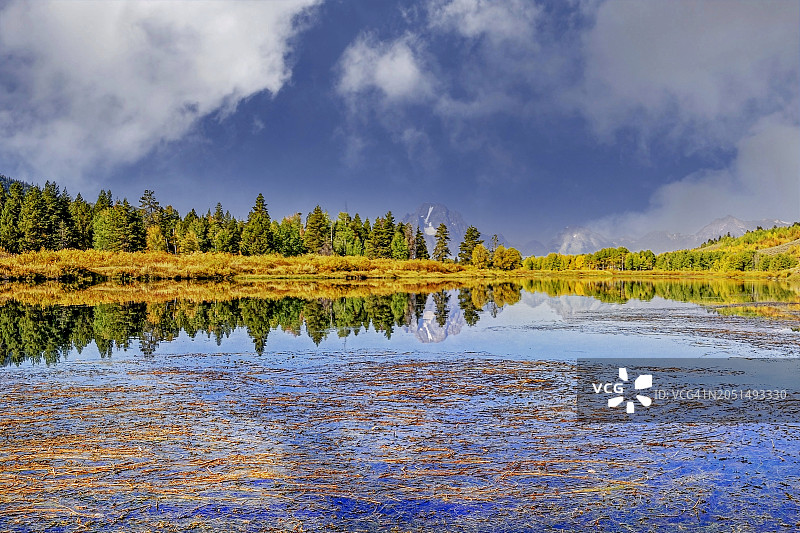 蛇河湾宽视角图片素材