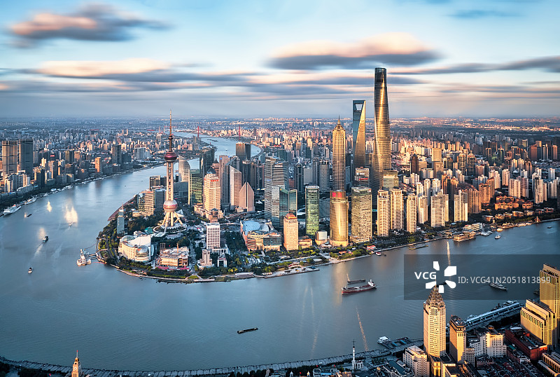 上海外滩城市景观图片素材