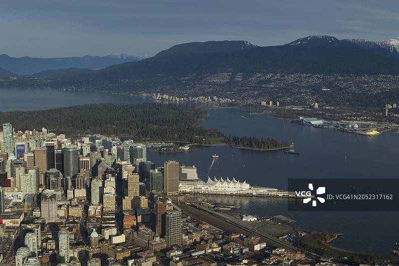 加拿不列颠哥伦比亚省温哥华市风光图片素材