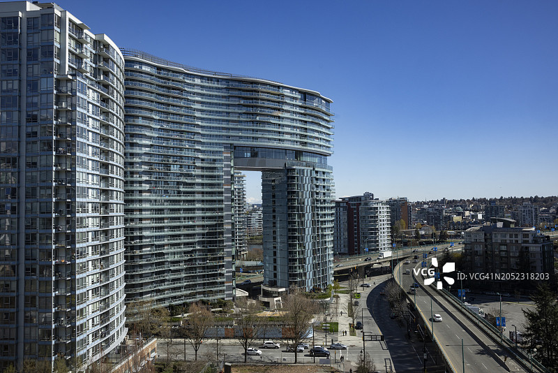 加拿不列颠哥伦比亚省温哥华市风光图片素材