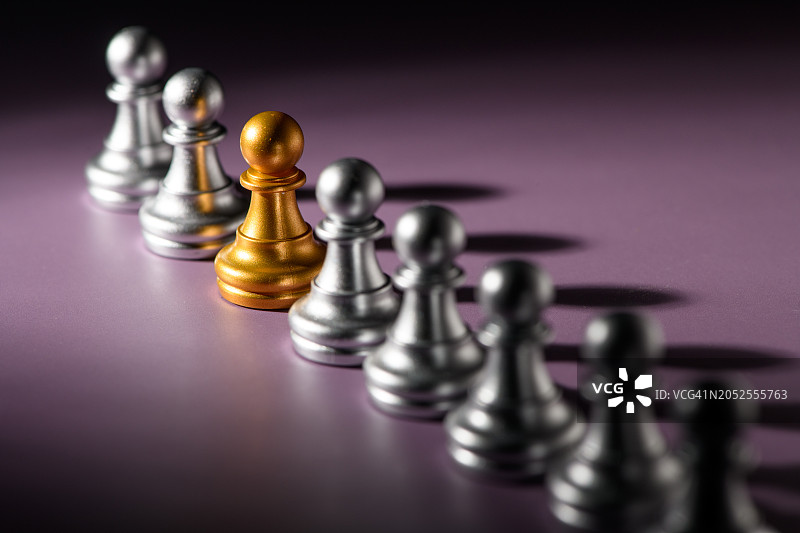 领导力概念：发现领导者图片素材