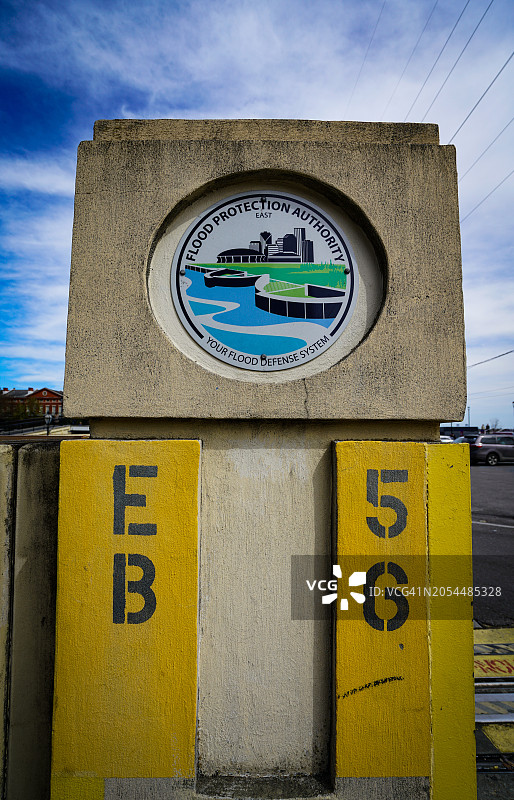 新奥尔良防洪工程标志图片素材