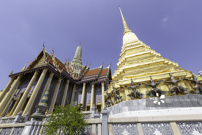 泰国曼谷的玉佛寺图片素材