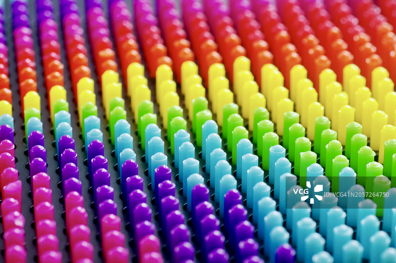 彩虹色针盘艺术图片素材