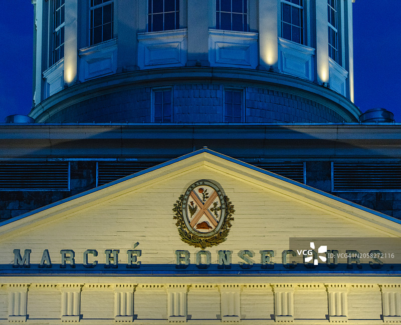 蒙特利尔博内科塞市场图片素材