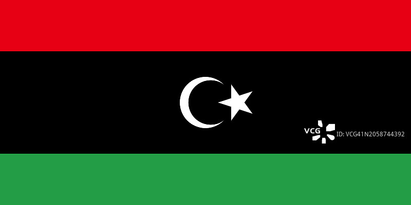 利比亚国旗图片素材