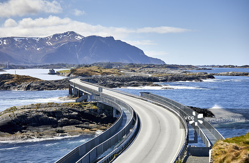 挪威大西洋海滨公路图片素材