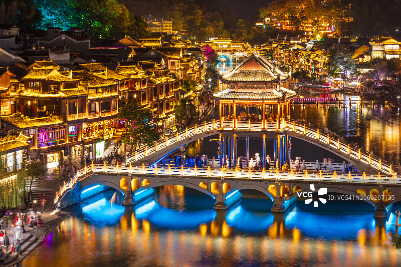 中国凤凰古城图片素材
