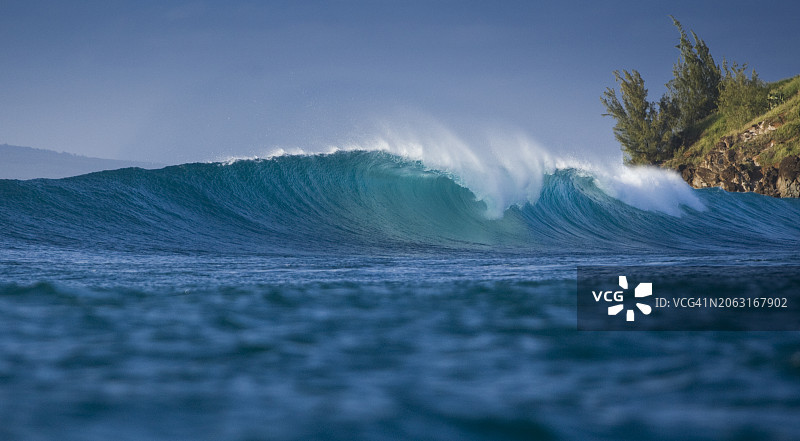 霍诺卢拉湾，卡帕鲁阿，毛伊岛，夏威夷图片素材