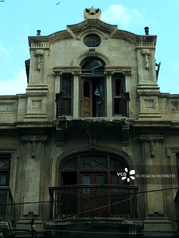 昔日的老建筑图片素材