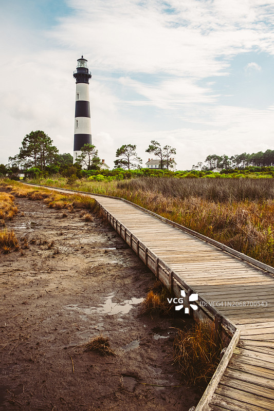 博迪岛灯塔图片素材