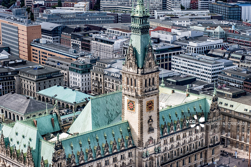 汉堡市政厅图片素材