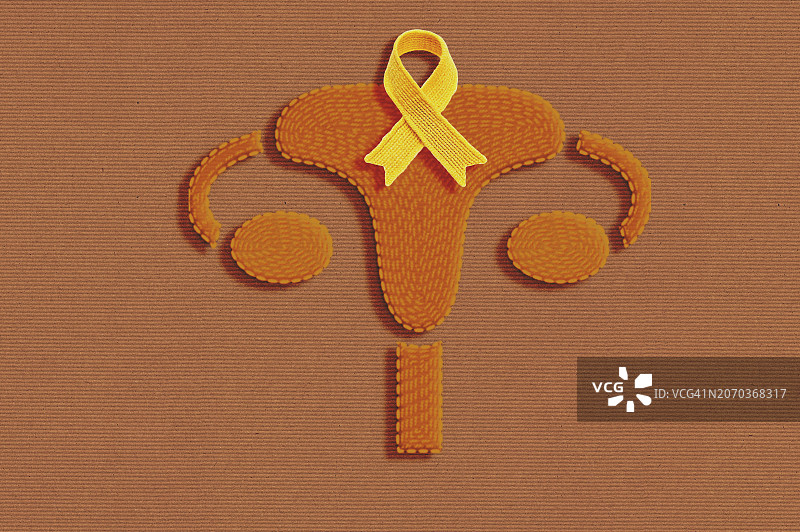 子宫内膜异位症宣传月图片素材