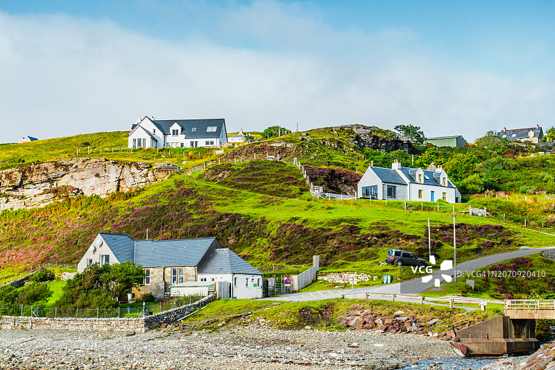 埃尔戈尔和科鲁斯克湖沿海风光图片素材
