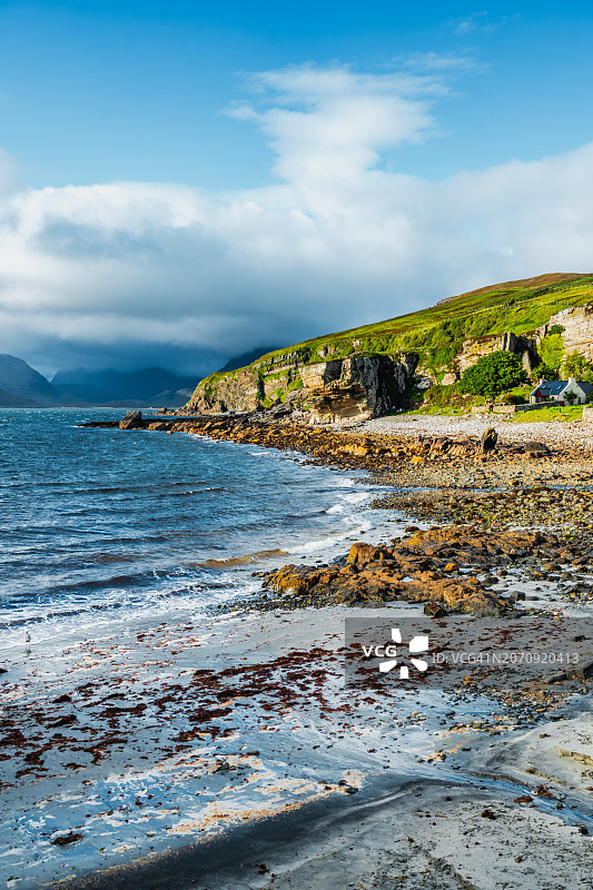 埃尔戈尔和科鲁斯克湖沿海风光图片素材