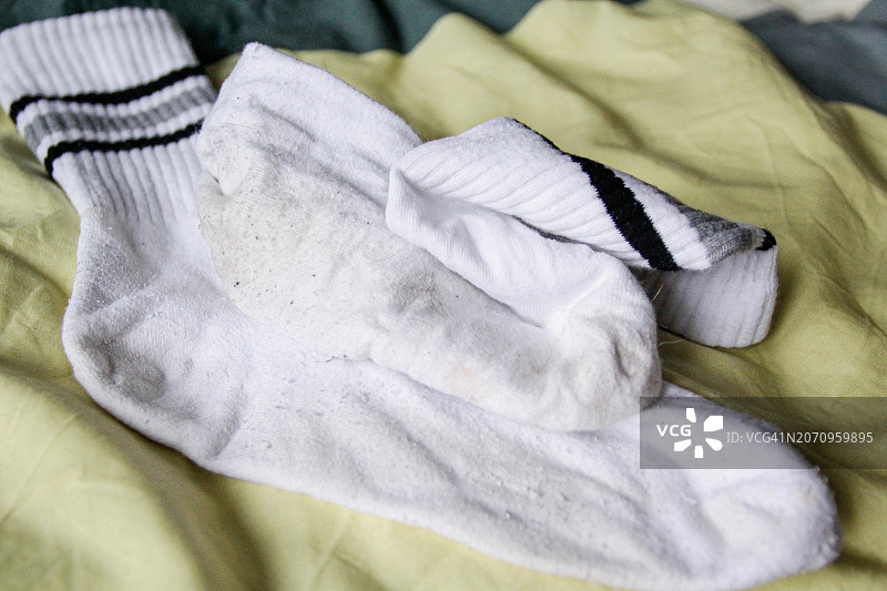 白色袜子图片素材