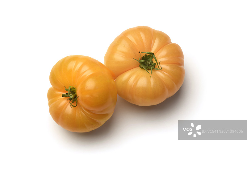 黄色传家宝番茄图片素材