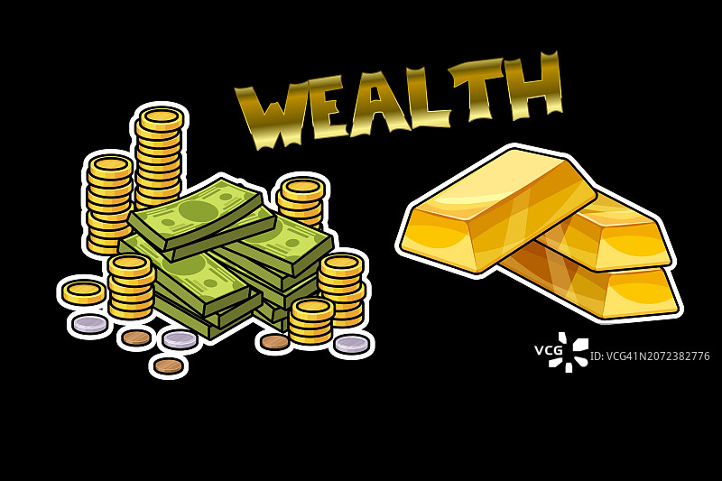 财富概念图片素材