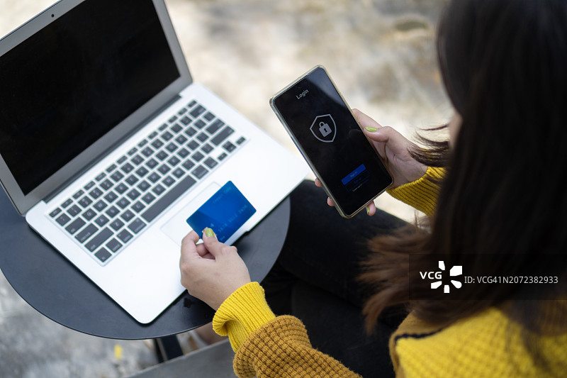 手机APP在线安全系统登录图片素材