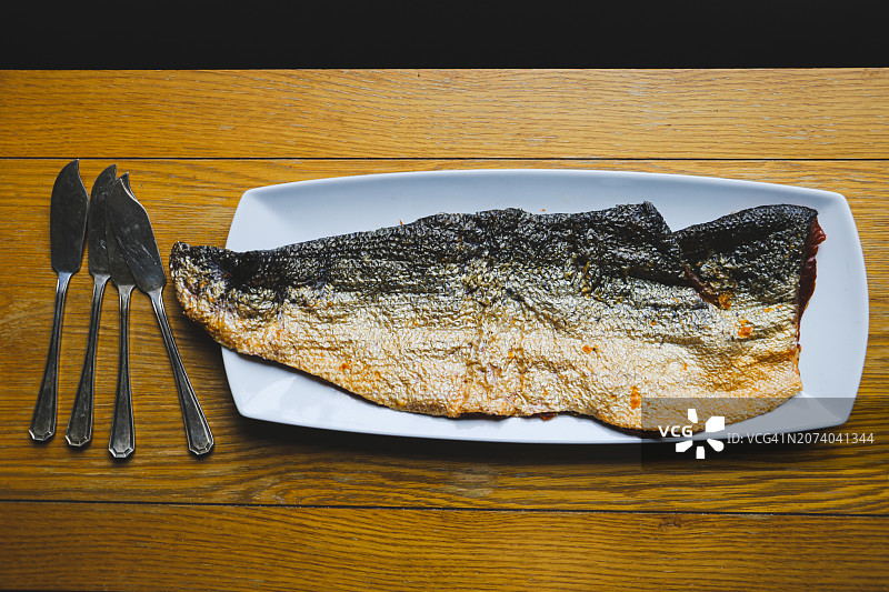 鱼皮干图片素材