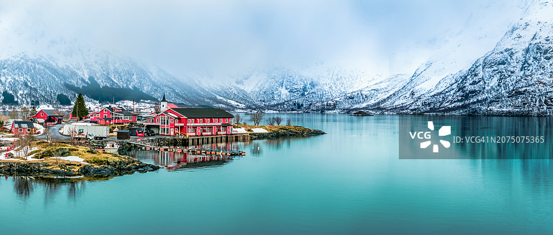 冬季索马罗伊岛无人机视角图片素材