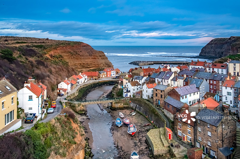 英国北约克郡的斯泰兹图片素材