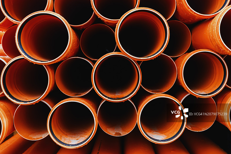 管道全景拍摄图片素材