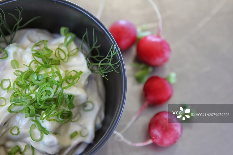 蔬菜蘸酱和红萝卜图片素材