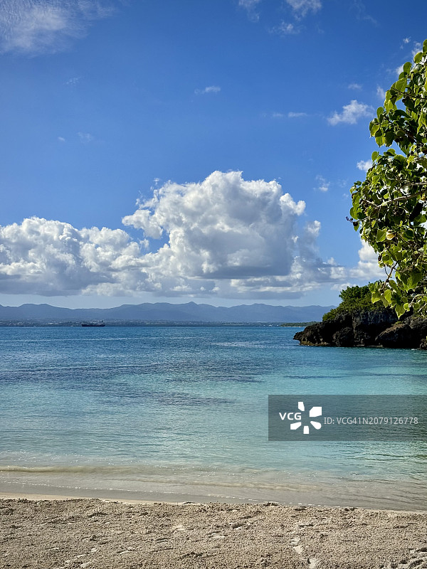 瓜德罗普勒戈西耶海景风光图片素材