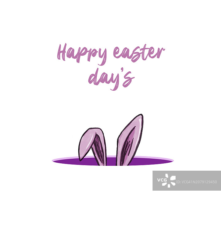 复活节快乐，复活节贺卡图片素材