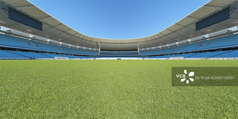 空旷的足球场图片素材