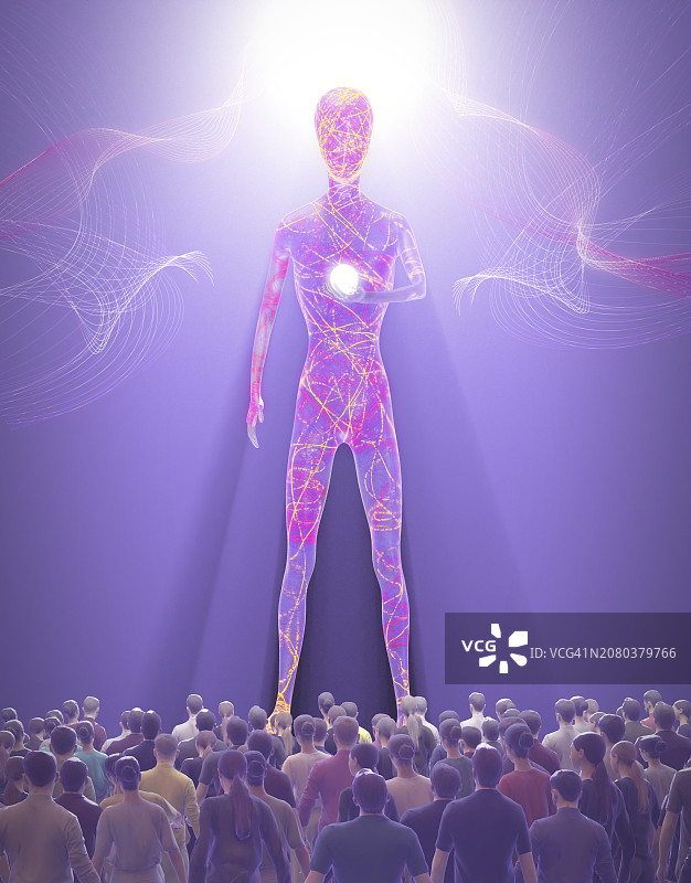 人工智能接管概念插图图片素材