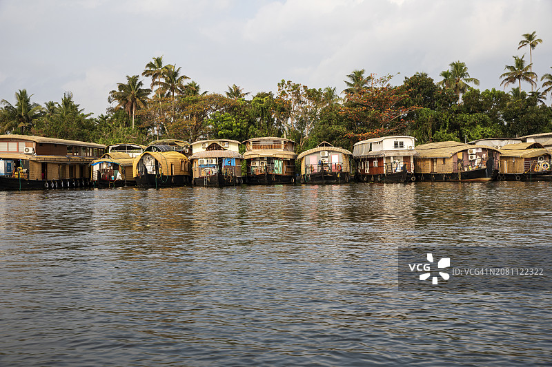 印度喀拉拉邦阿勒皮图片素材