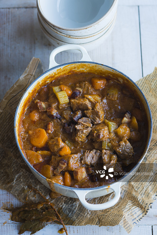 牛肉土豆胡萝卜炖菜图片素材