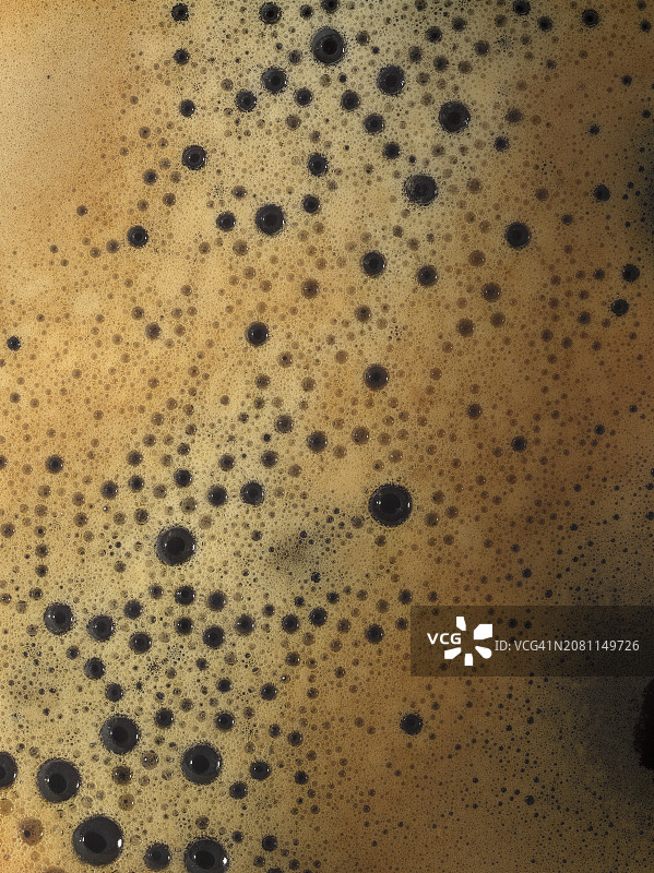 咖啡泡沫（全画幅）图片素材