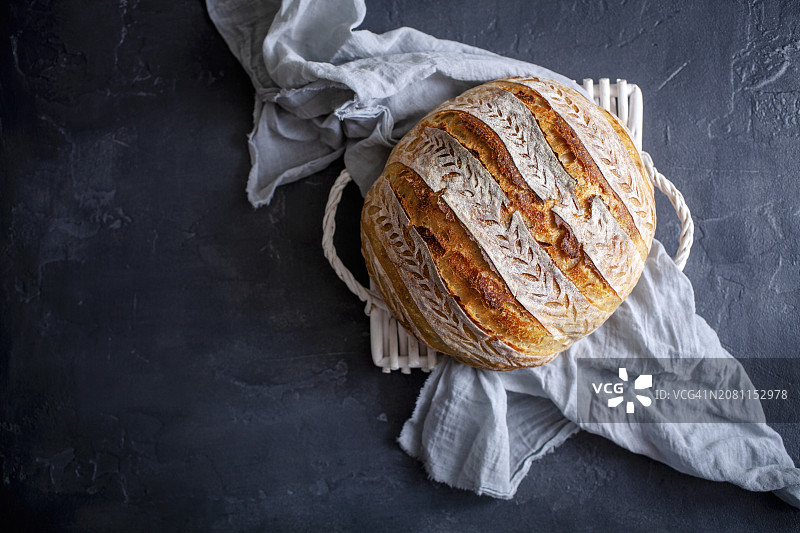 自制酸面包图片素材