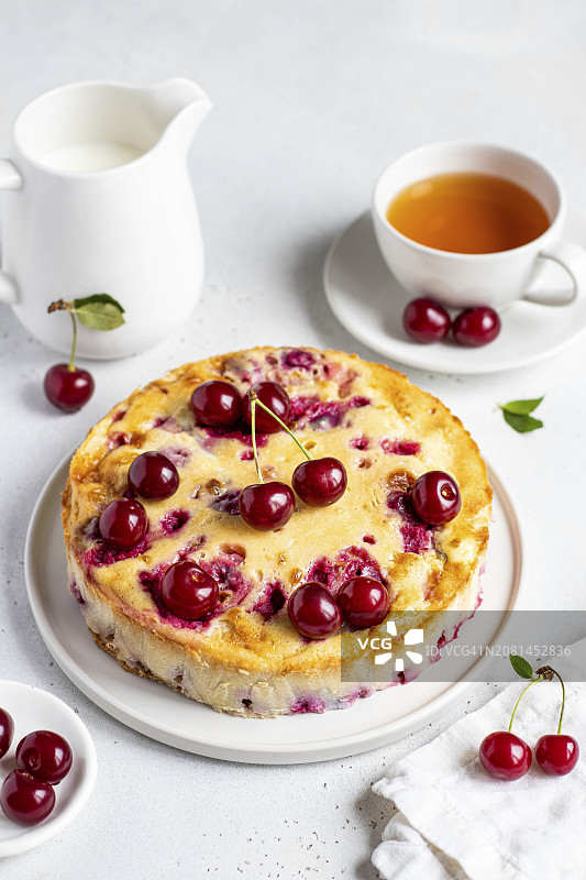 法式烤布丁图片素材