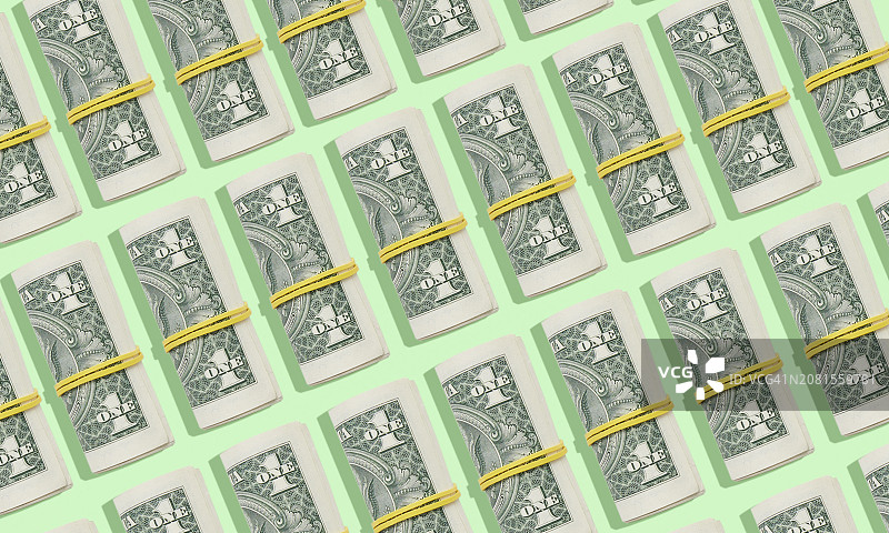 美元钞票抽象图案图片素材