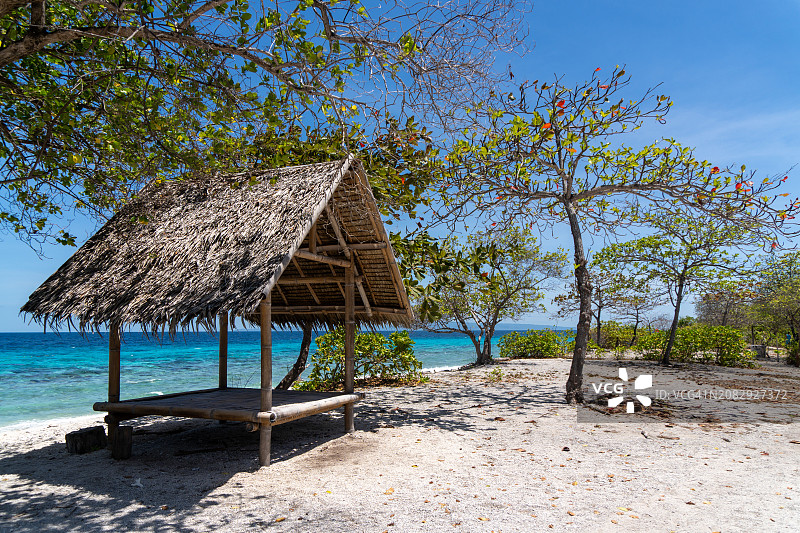 夏日海边风光图片素材