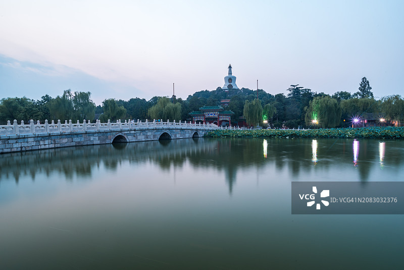 北京北海公园图片素材