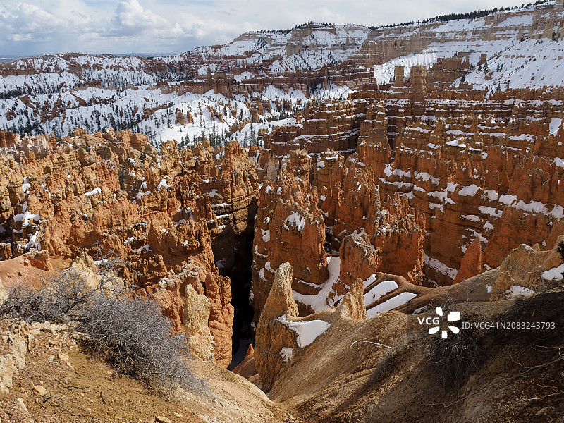 布莱斯峡谷步道景观图片素材
