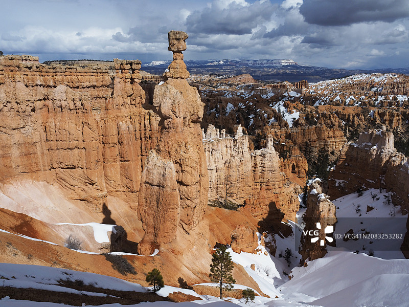 布莱斯峡谷国家公园的雷神之锤图片素材