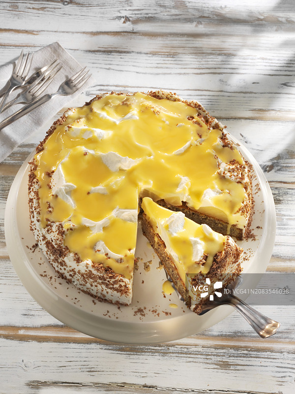 蛋奶酒梨挞图片素材