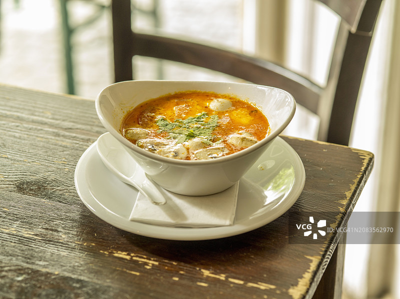 香茅椰奶辣汤图片素材