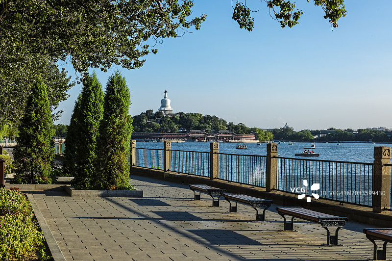 中国北京北海公园图片素材